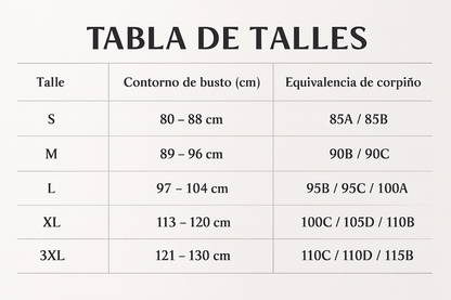 Corpiño Figura Segunda Piel Bretel Ancho 3x1